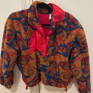 Hit the slopes printed pullover